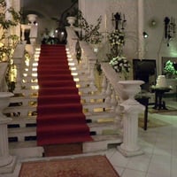 Iluminação do casamento de Aline e Reno