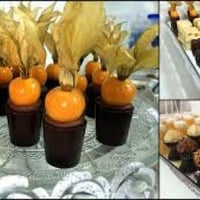 Copinhos de Chocolate com recheio trufado