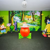 Branca de Neve decoração 2D