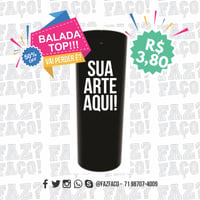 Copo Long Drink em PP Cores Sólidas 300 Ml.
Cores Variadas!