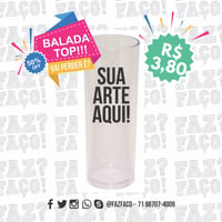 Copo Long Drink em PP Cores Sólidas 300 Ml.
Cores Variadas!