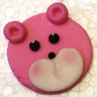 Modelagem para cupcake, tema ursinho