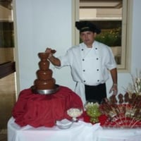 cascata de chocolate