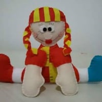 enfeite de mesa convidados em feltro