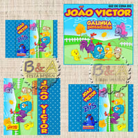 GALINHA PINTADINHA
KIT DIGITAL OU IMPRESSO
Digital: disponível para você imprimir quando e qua