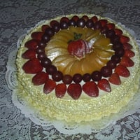 bolo c/ frutas
