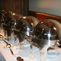 Buffet com fina apresentação