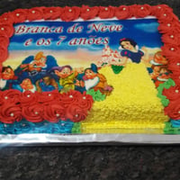 Bolo Personalizado Branca de Neve