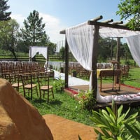 Casamento ao ar livre