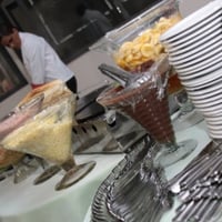 mesa de crepe para casamento