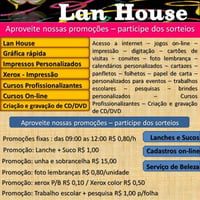 Promoções Acesso Lan house