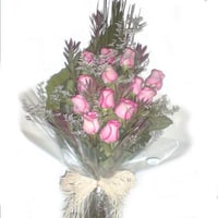 bouquet c/ 12 rosas importadas