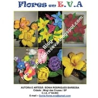 APOSTILA MOLDE PETALAS E FOLHAS PARA FLORES