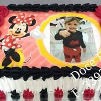 Foto no bolo
