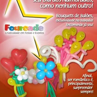 Bouquets em balão