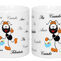 Caneca de louça SMILINGUIDO