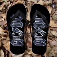 Chinelo personalizado AC/DC !