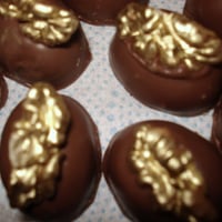camafeu de nozes ao chocolate
