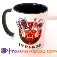 Caneca Personalizada I Love Poker