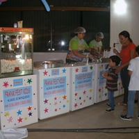 Algodão doce, Pipoca...