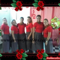 Nosso uniforme vermerlho com marrom