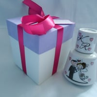 Kit Moringa de porcelana. Capacidade de 400 ml peça funcional e personalizada. Pedido minimo de 06 k