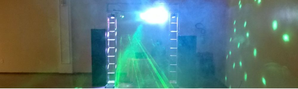 Som, Iluminação e DJ para festas.