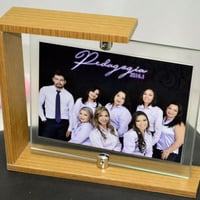 Placas de Homenagem com Armação de Madeira
