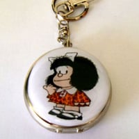cinzeiro de bolso Mafalda