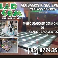 Tablado de Vidro ou Madeira