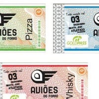 ficha de Consumo ideal para bares, restaurantes e eventos em geral com os mesmos itens de segurança 