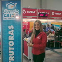 Recepcionistas Stand Tenda - Feirão da Caixa 2009