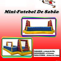MINI FUTEBOL DE SABÃO