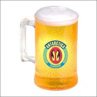 Caneca personalizada cristal com o logotipo da empresa. Para chopp. 500 Ml.