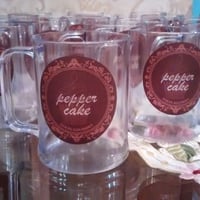 Caneca cristal personalizada com o logotipo da empresa. 300 Ml.