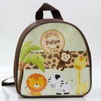 Mochila infantil personalizada para lembrancinhas (criamos layout em qualquer tema)