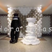 Cenário interativo para casamento