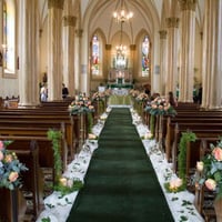 Decoração em verde rosas ambiance