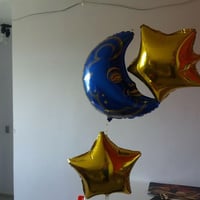 Bouquet de balões metalizados