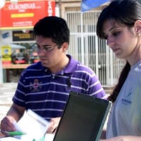 Recepcionista da Ação Bovespa