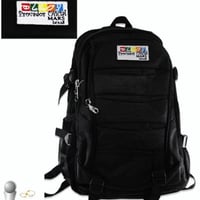 Mochila com porta notebook - bordada personalizada. Fazemos a personalização do produto.