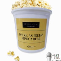 Balde de Pipoca Personalizado