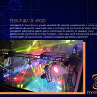 estrutura de apoio