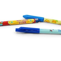 Adesivo personalizado para caneta