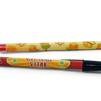 Etiqueta personalizada para caneta