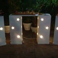 Torres Iluminadas para Bolos e Doces