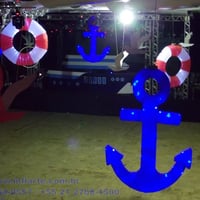 cenografia de festas, decoraçao festa nautica, decoração tema fundo do mar, decoração marinheiro