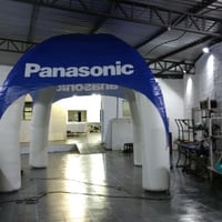 Tenda Inflável Panasonic 4X4 mts