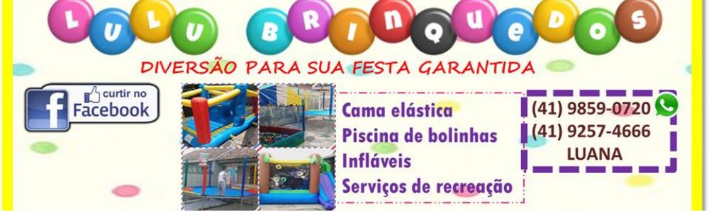 Locação de brinquedos em Campo Largo - Infláveis