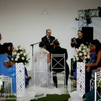 Cerimônia religiosa no Espaço.